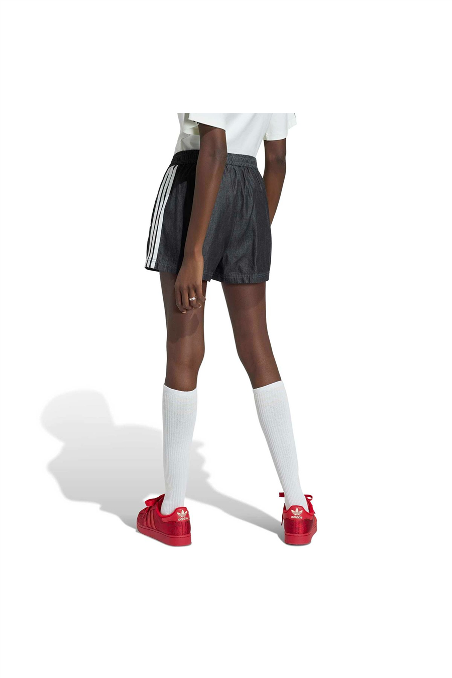 adidas Kadın  Siyah  Şort DENIM SHORTS KY3171