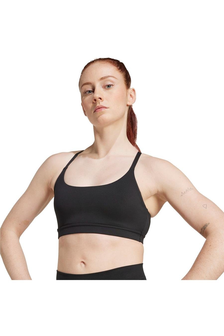 adidas Kadın  Siyah  Sporcu Sütyeni ALL ME LS JL5480