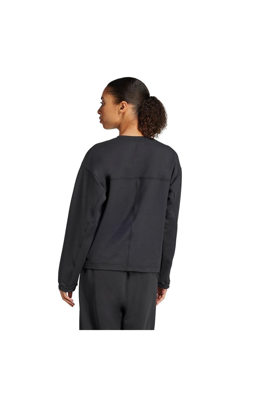 adidas Kadın  Siyah  SWEATSHIRT (LONG SLEEVE) YGA COVER-UP JN7083