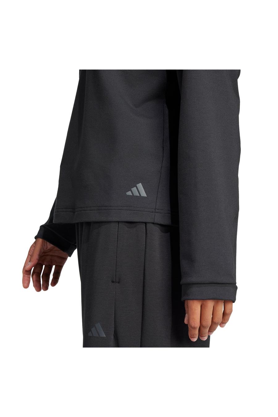 adidas Kadın  Siyah  SWEATSHIRT (LONG SLEEVE) YGA COVER-UP JN7083