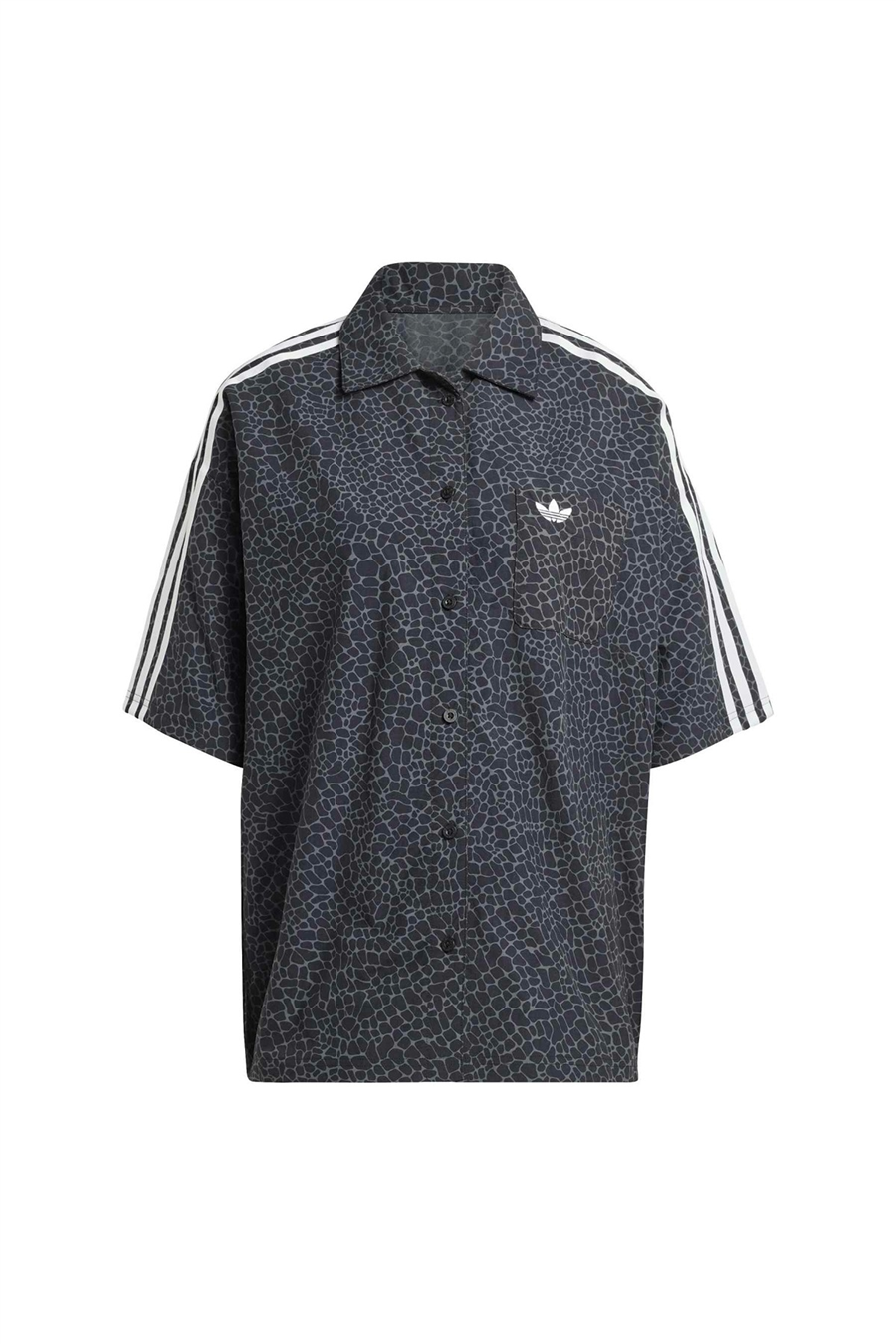 adidas Kadın  Siyah  T-shirt AOP SS SHIRT KD2828
