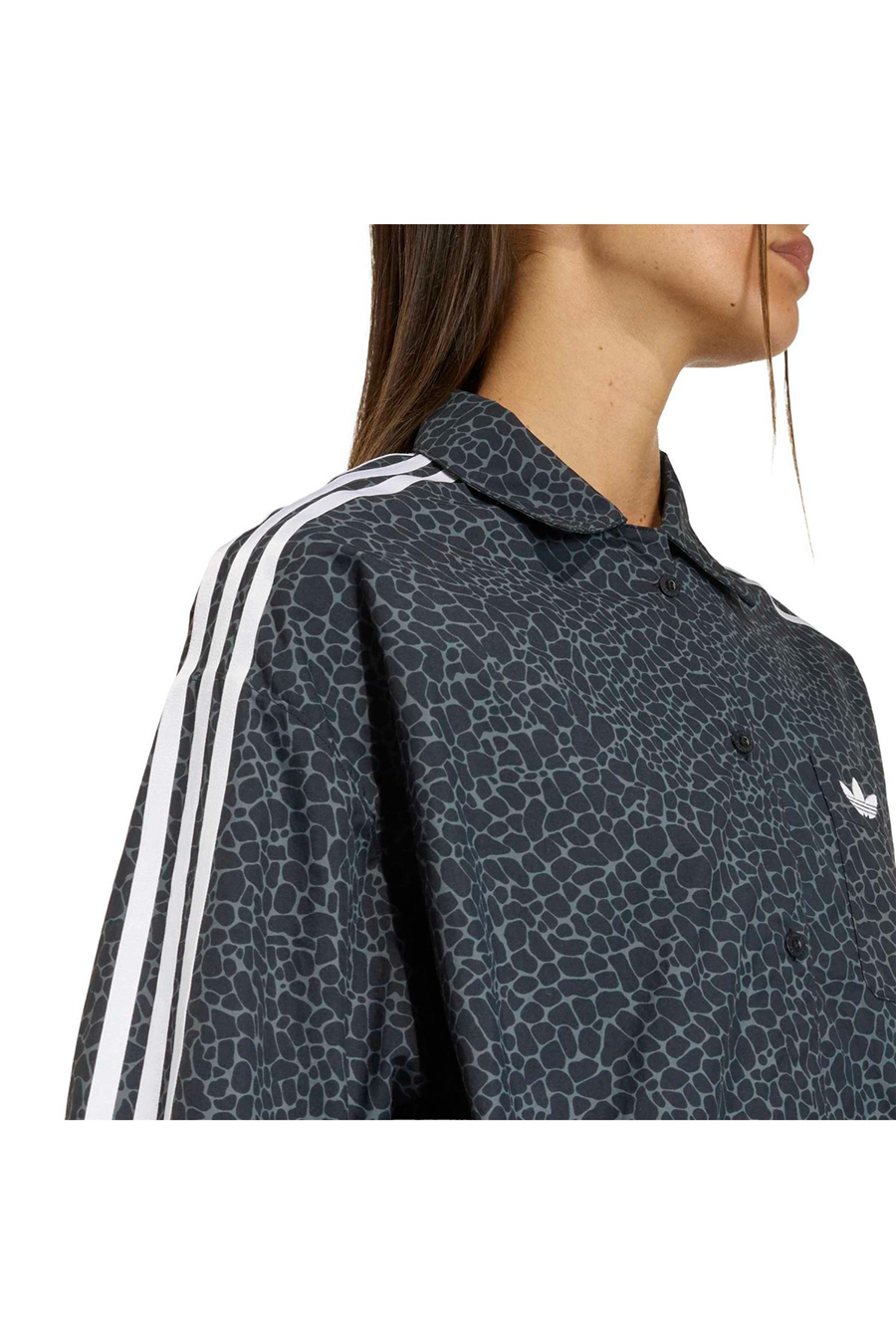 adidas Kadın  Siyah  T-shirt AOP SS SHIRT KD2828
