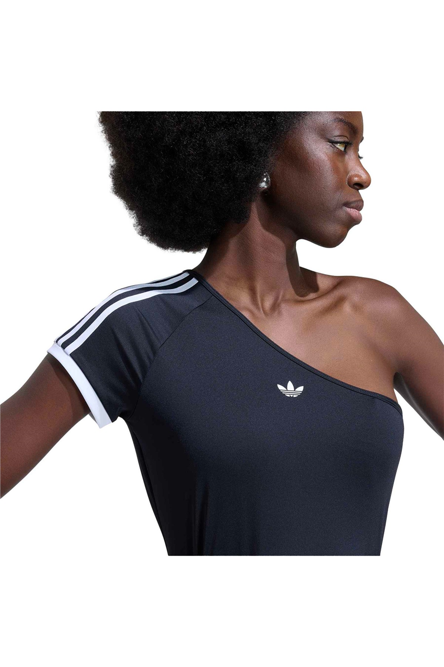 adidas  Kadın Siyah  T-shirt OFFSHOULDER TEE KY5180
