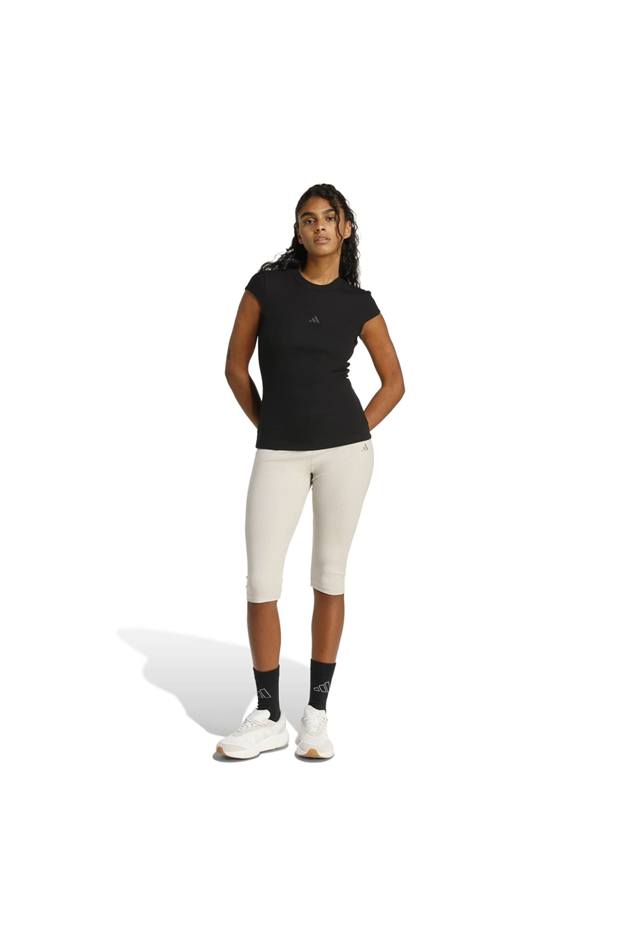 adidas Kadın  Siyah  T-shirt W COQ TEE JZ0278