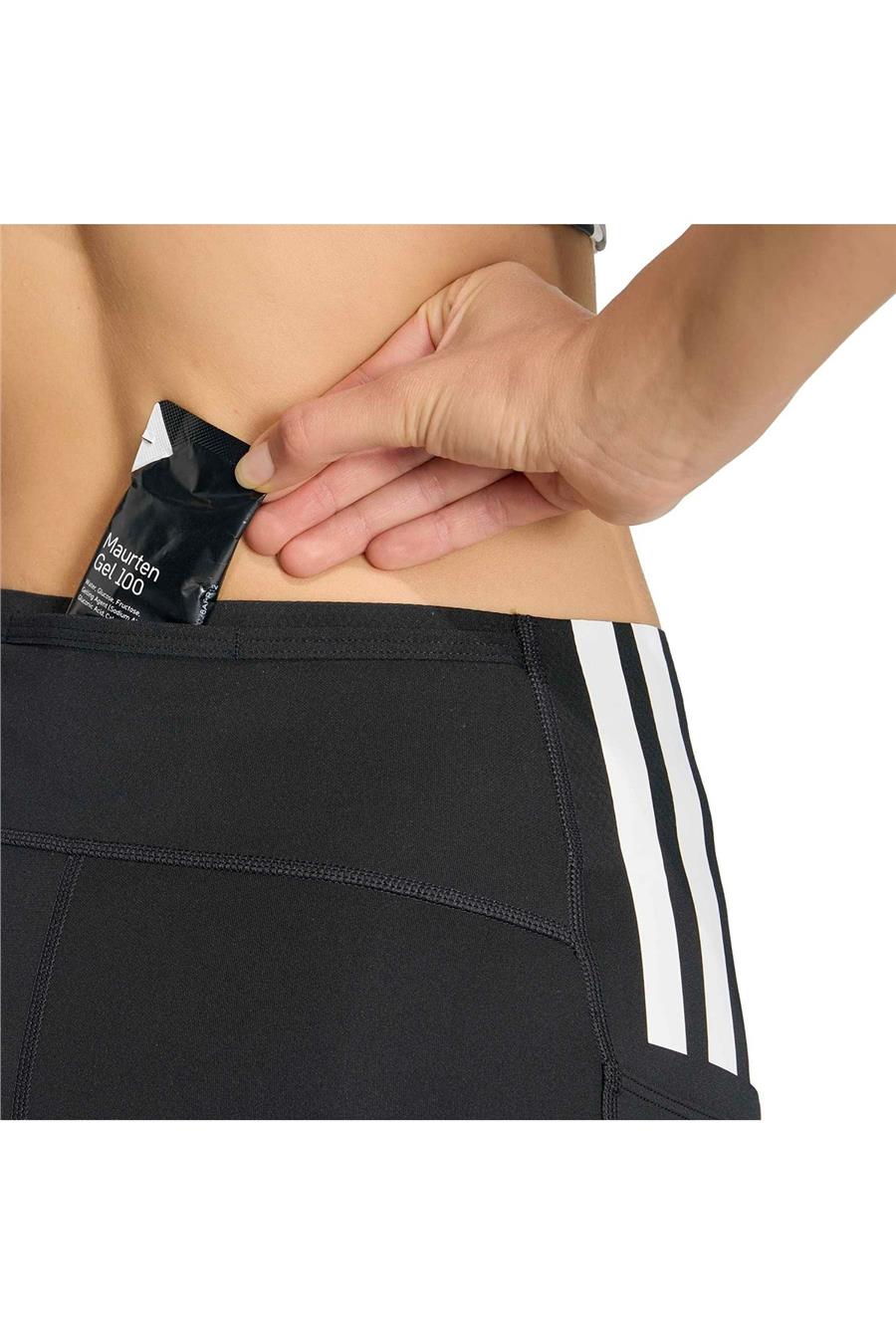 adidas  Kadın Siyah  Tayt ADIZERO SHT L K KA0149