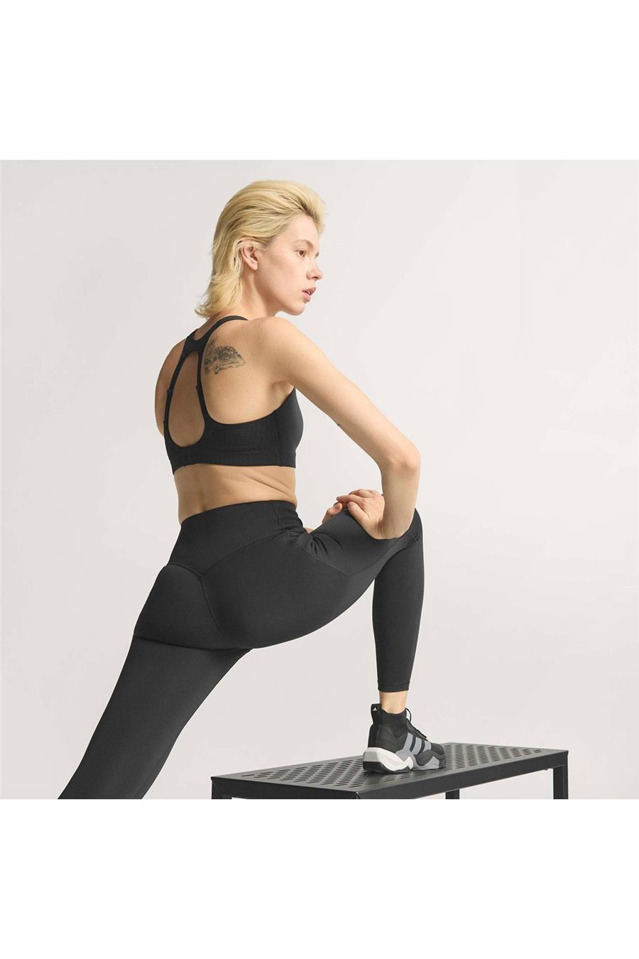 adidas Kadın  Siyah  Tayt OPT PL 7/8 L JZ1271