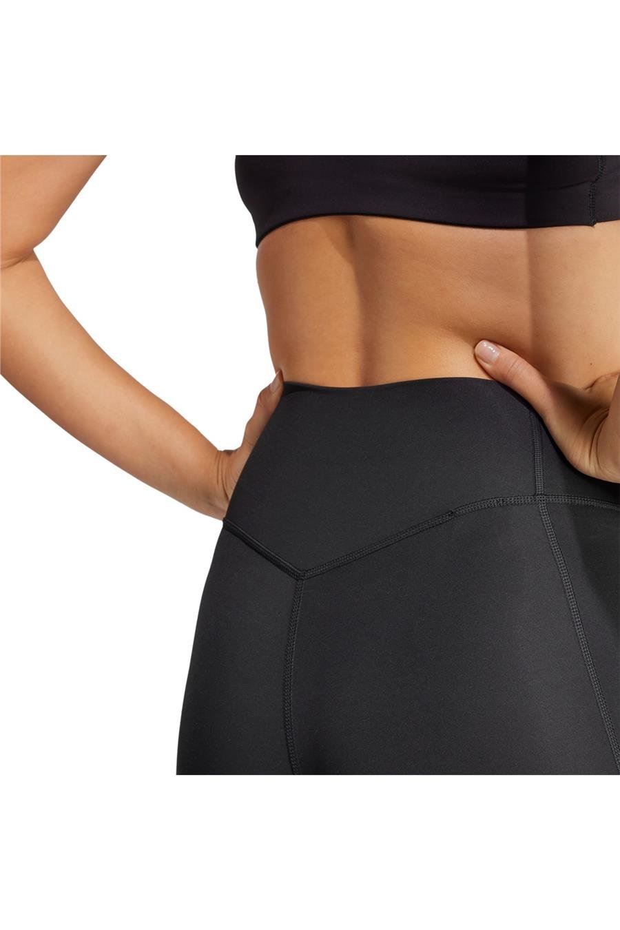 adidas Kadın  Siyah  Tayt OPT ST HR 7/8 L JM3067