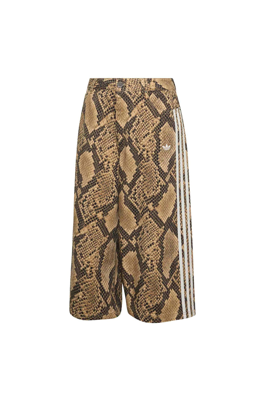 adidas Kadın Şort SNAKE PRINT DENIM BERMUDA SHORTS KX1899