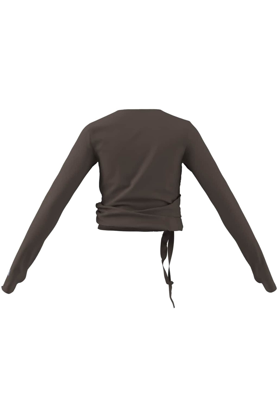 adidas Kadın Sweatshirt 3-STRIPES STUDIO SOFT BALLET WRAP TOP KY1960