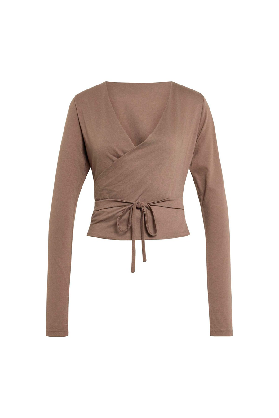 adidas Kadın Sweatshirt 3-STRIPES STUDIO SOFT BALLET WRAP TOP KY1960