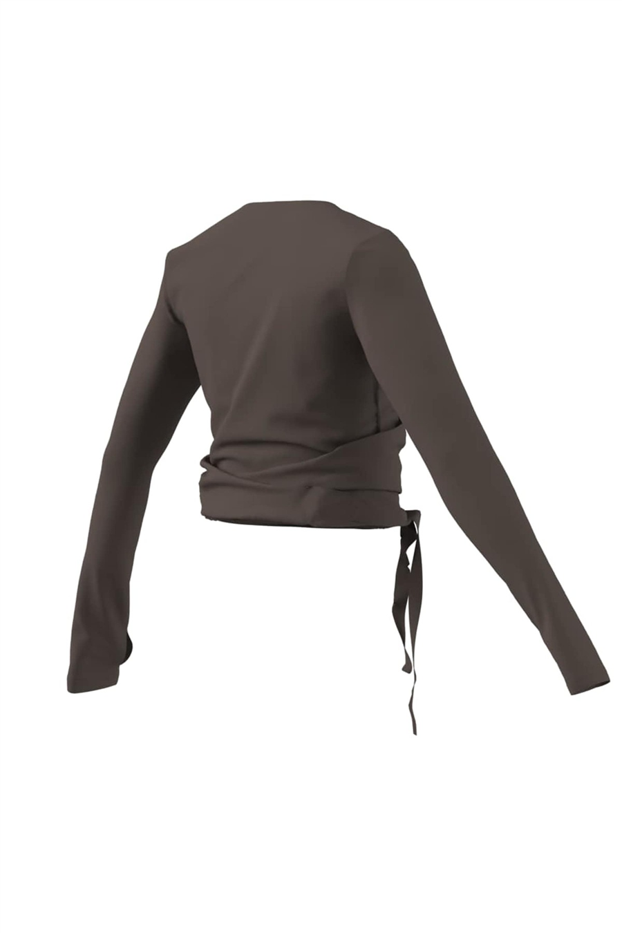 adidas Kadın Sweatshirt 3-STRIPES STUDIO SOFT BALLET WRAP TOP KY1960