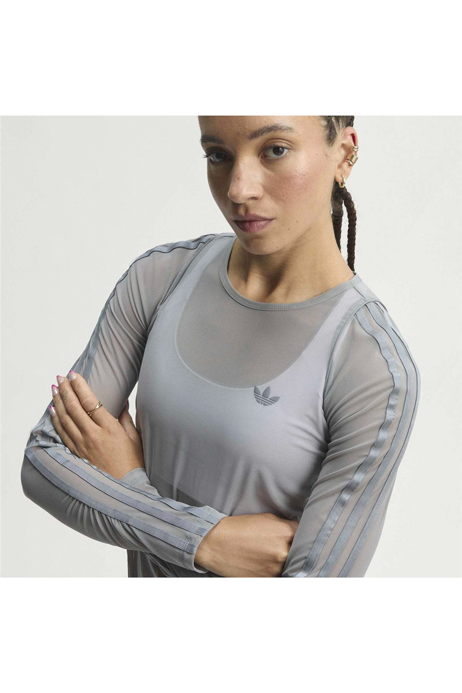 adidas Kadın Sweatshirt adidas Originals Sport Longsleeve Shirt KW9624