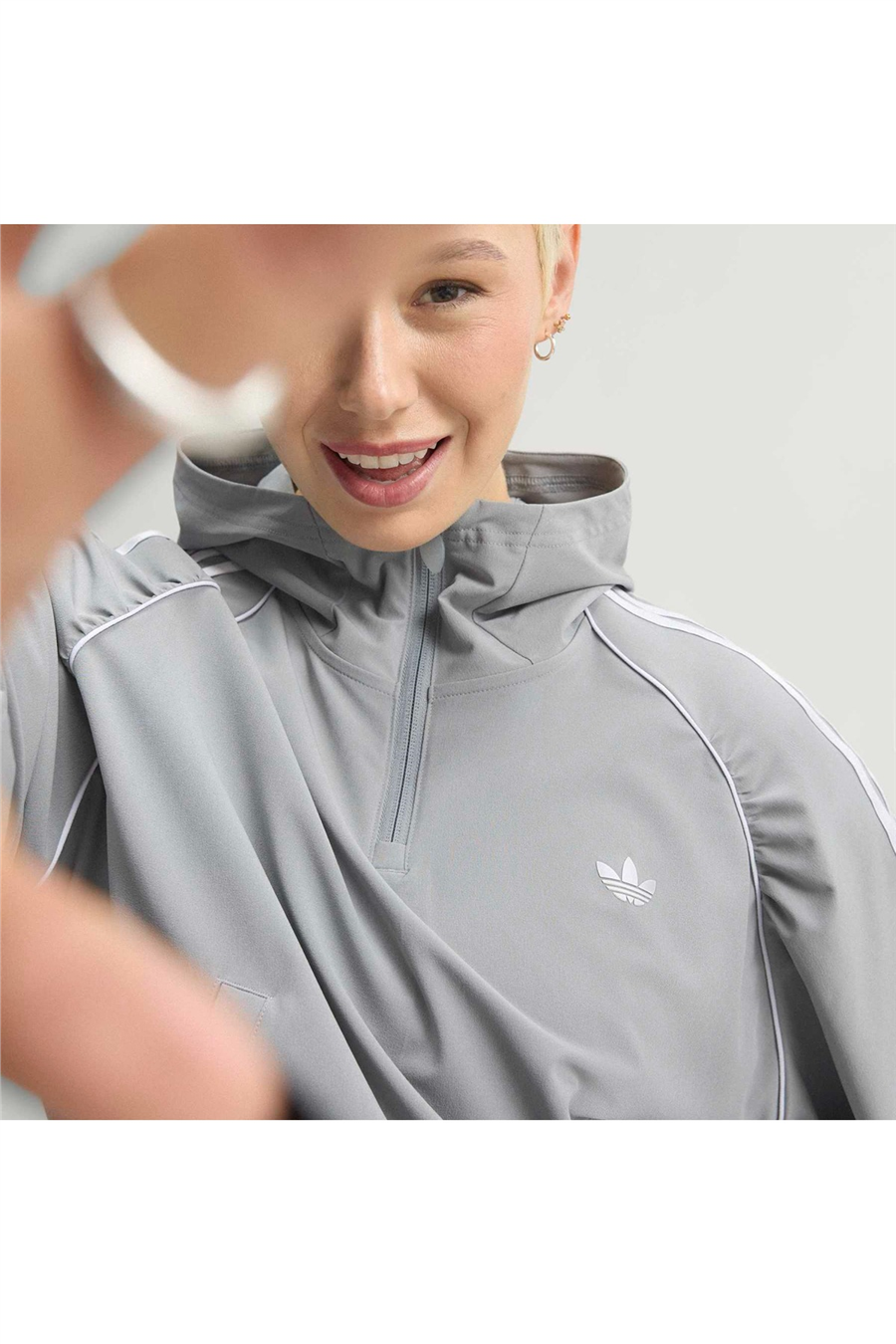 adidas Kadın Sweatshirt OG SP COVER UP KW9625