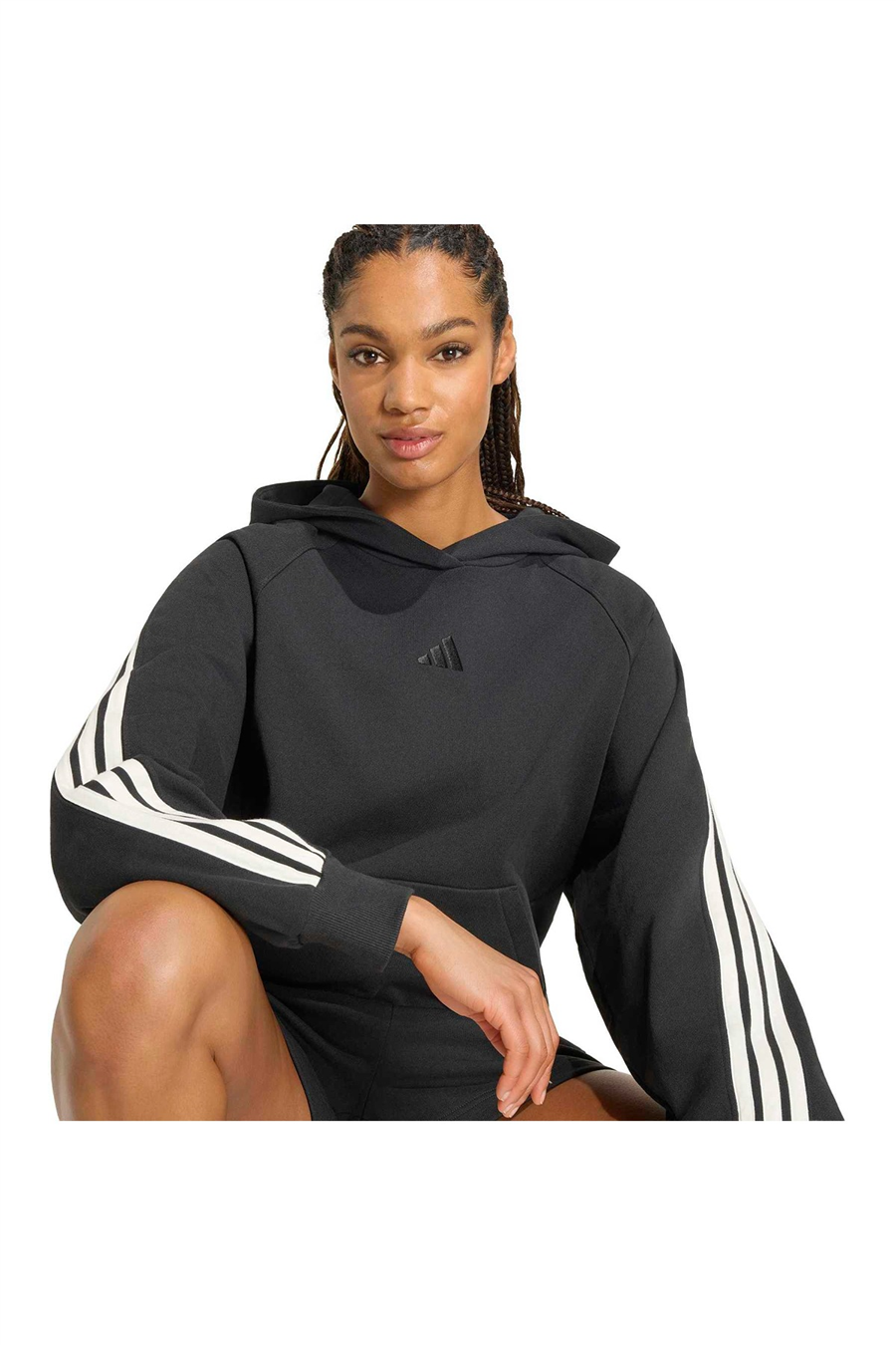 adidas Kadın Sweatshirt W AK 3S OH HD KV9872