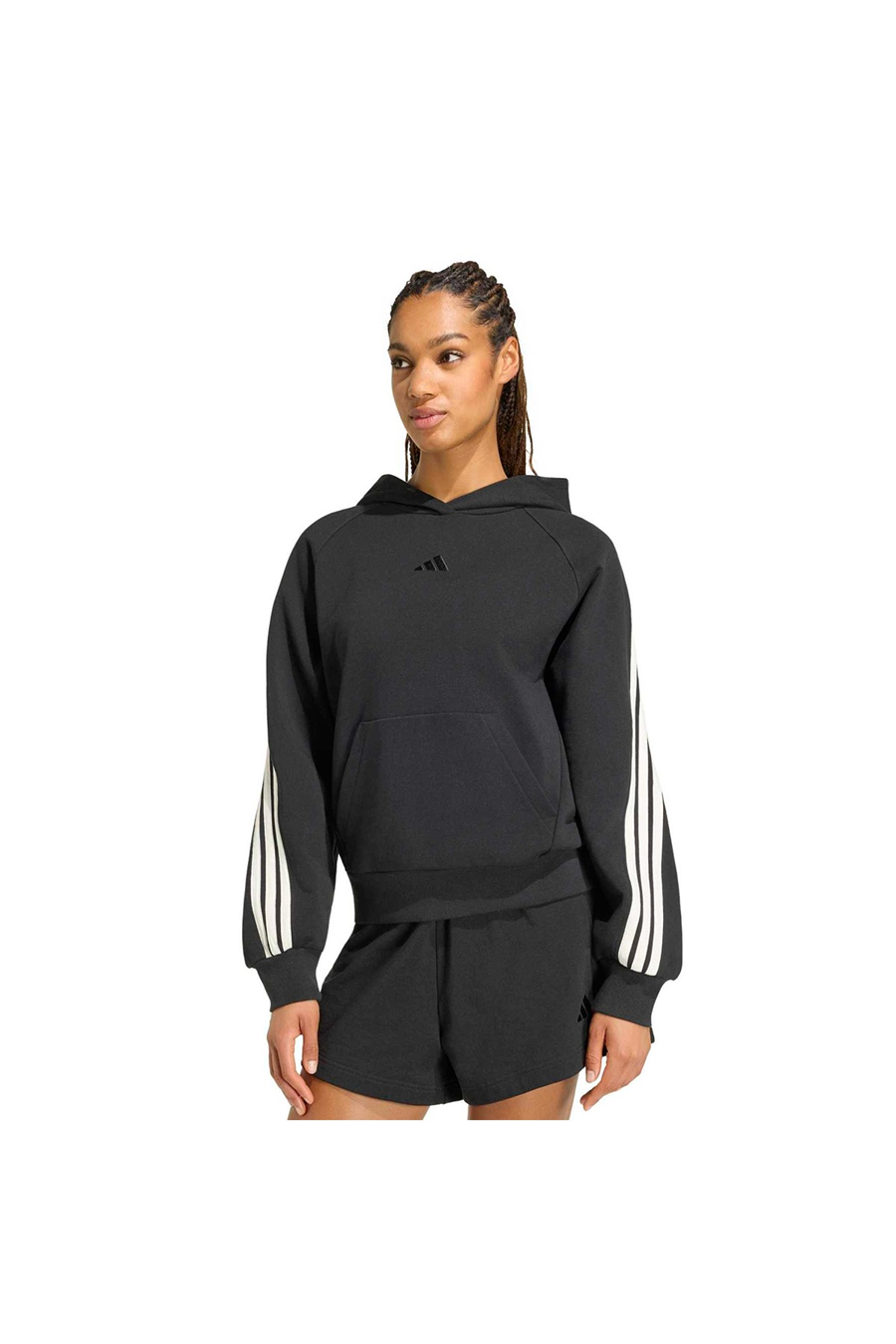adidas Kadın Sweatshirt W AK 3S OH HD KV9872