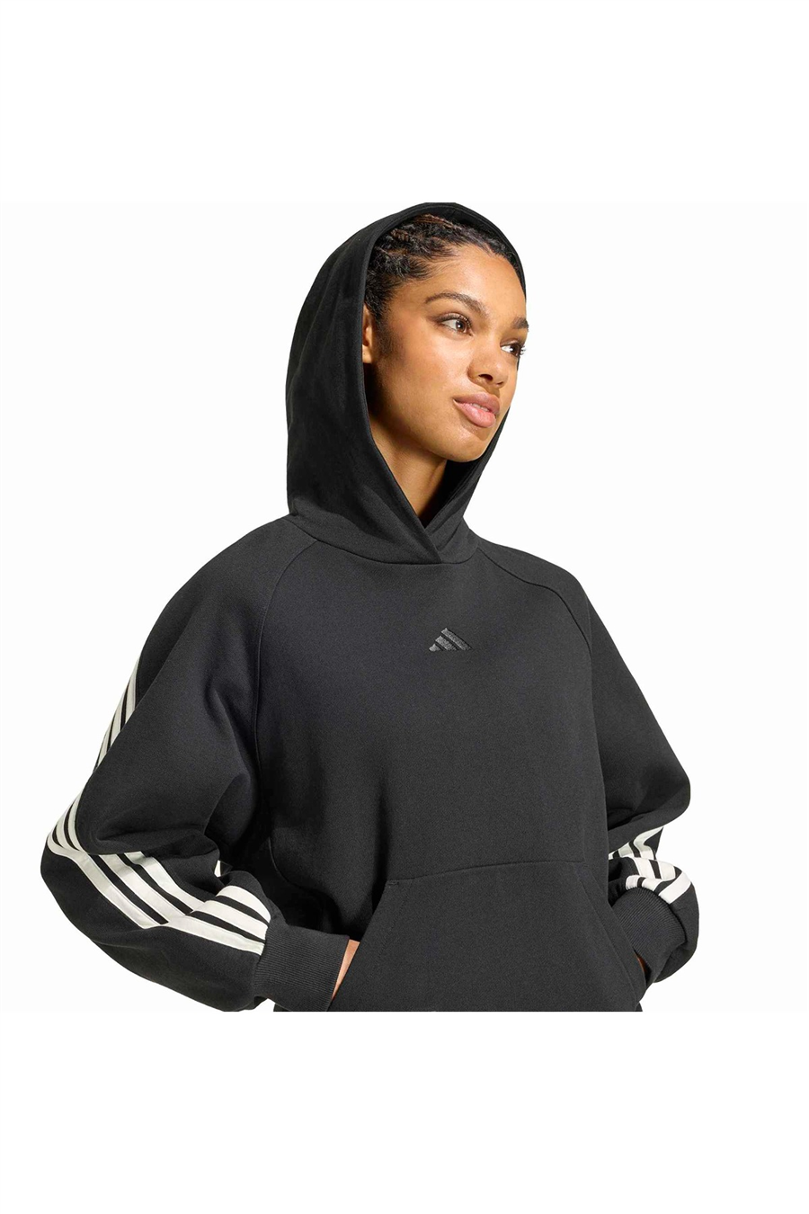 adidas Kadın Sweatshirt W AK 3S OH HD KV9872