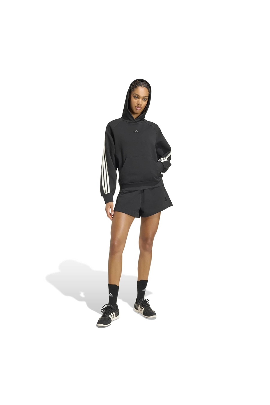 adidas Kadın Sweatshirt W AK 3S OH HD KV9872