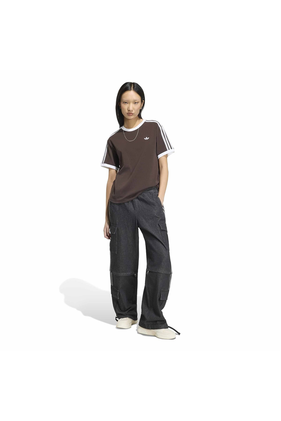 adidas Kadın T-shirt 3 STRIPES TEE KX1883