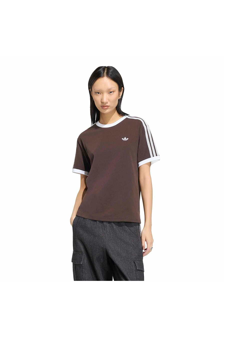 adidas Kadın T-shirt 3 STRIPES TEE KX1883