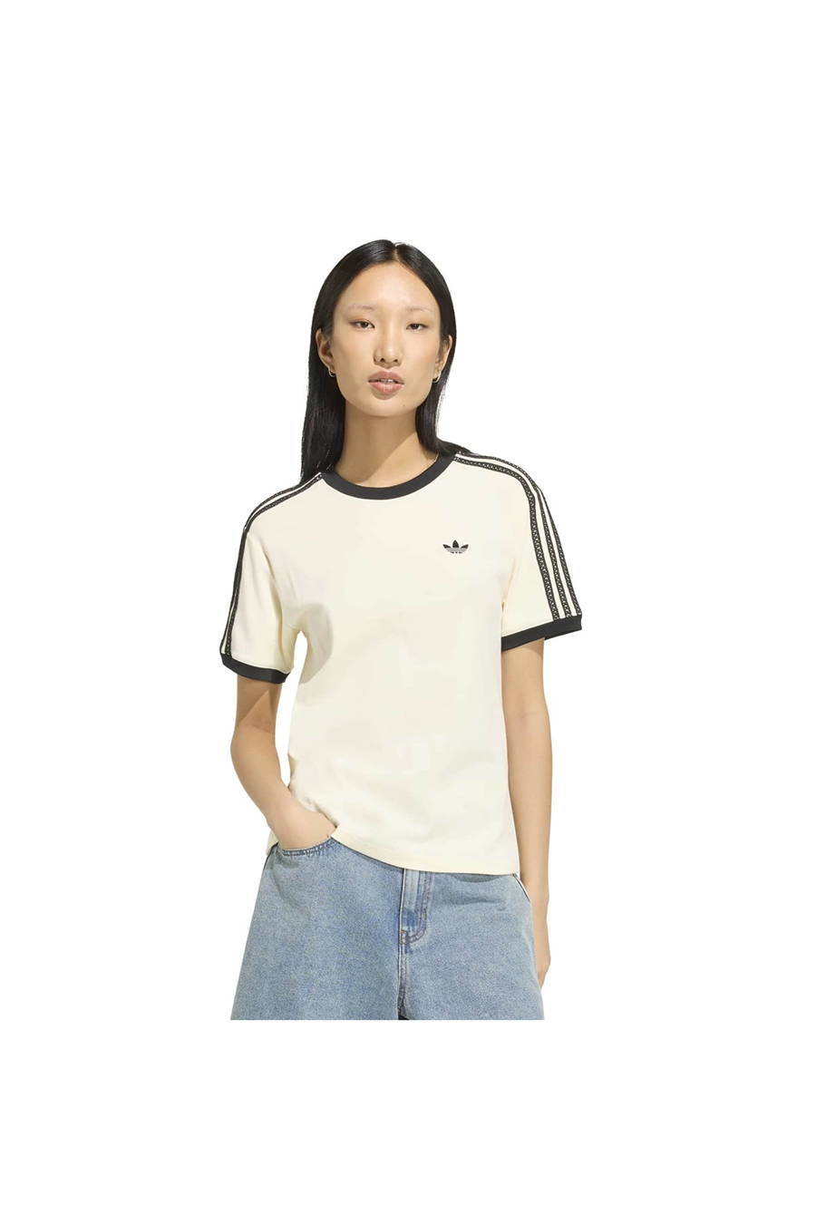 adidas Kadın T-shirt 3 STRIPES TEE KX1881