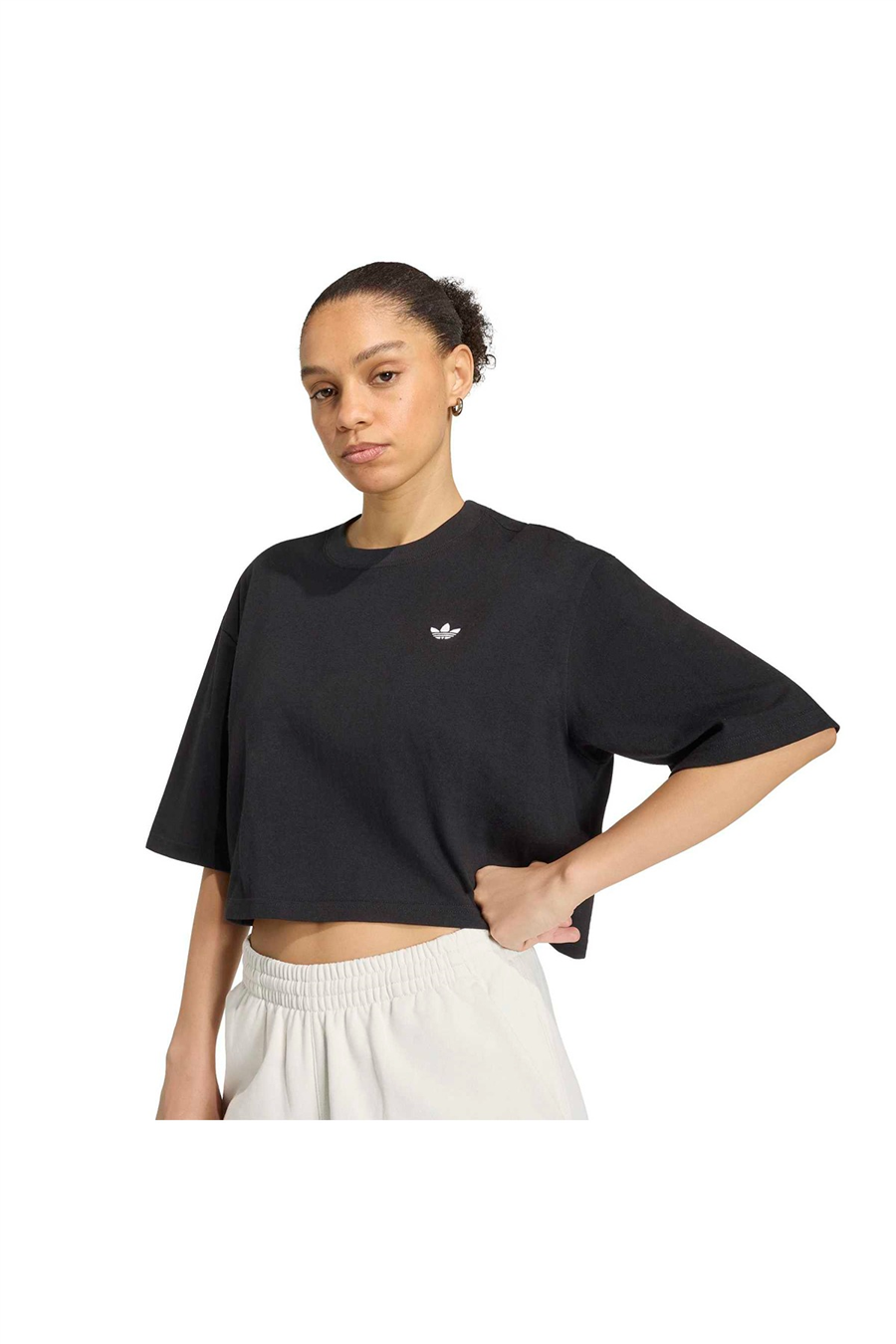 adidas Kadın T-shirt ESS CROP TEE KQ6692