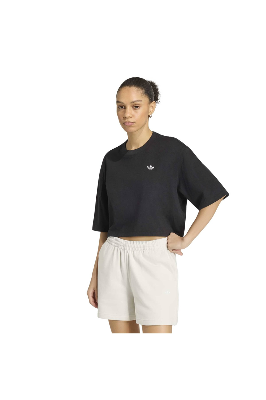 adidas Kadın T-shirt ESS CROP TEE KQ6692