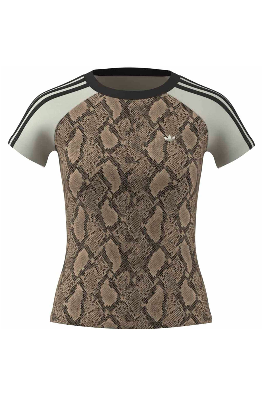 adidas Kadın T-shirt SNAKE PRINT CALI TEE KX1888