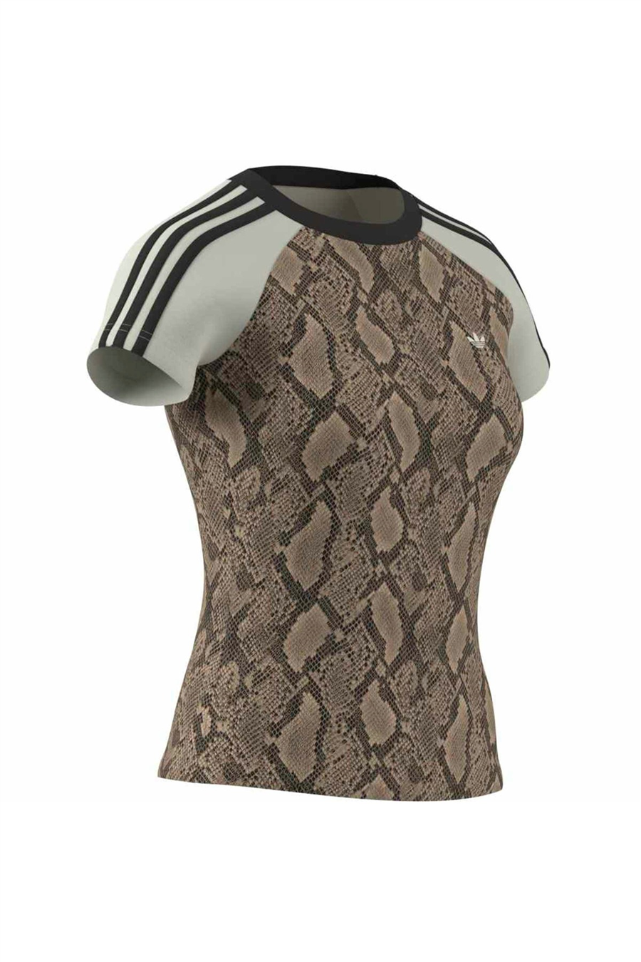 adidas Kadın T-shirt SNAKE PRINT CALI TEE KX1888