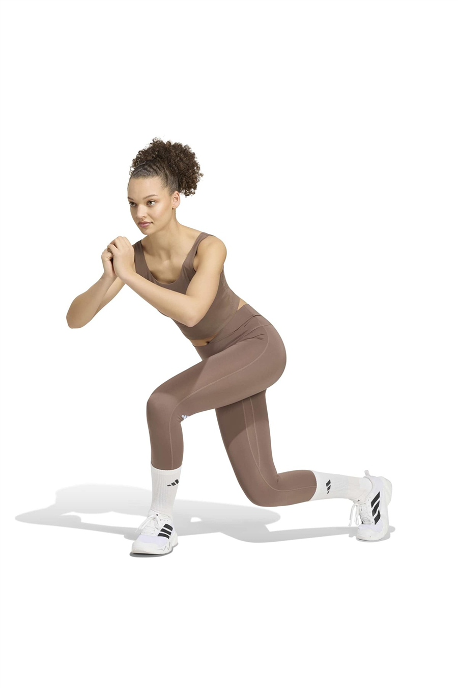 adidas Kadın Tayt 3 Stripes Studio All Me 7/8 X-Over Leggings KX3151