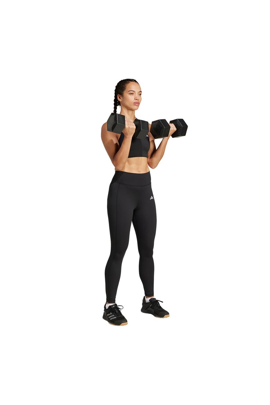 adidas Kadın   Tayt OPT RIB 7/8 L JE8024