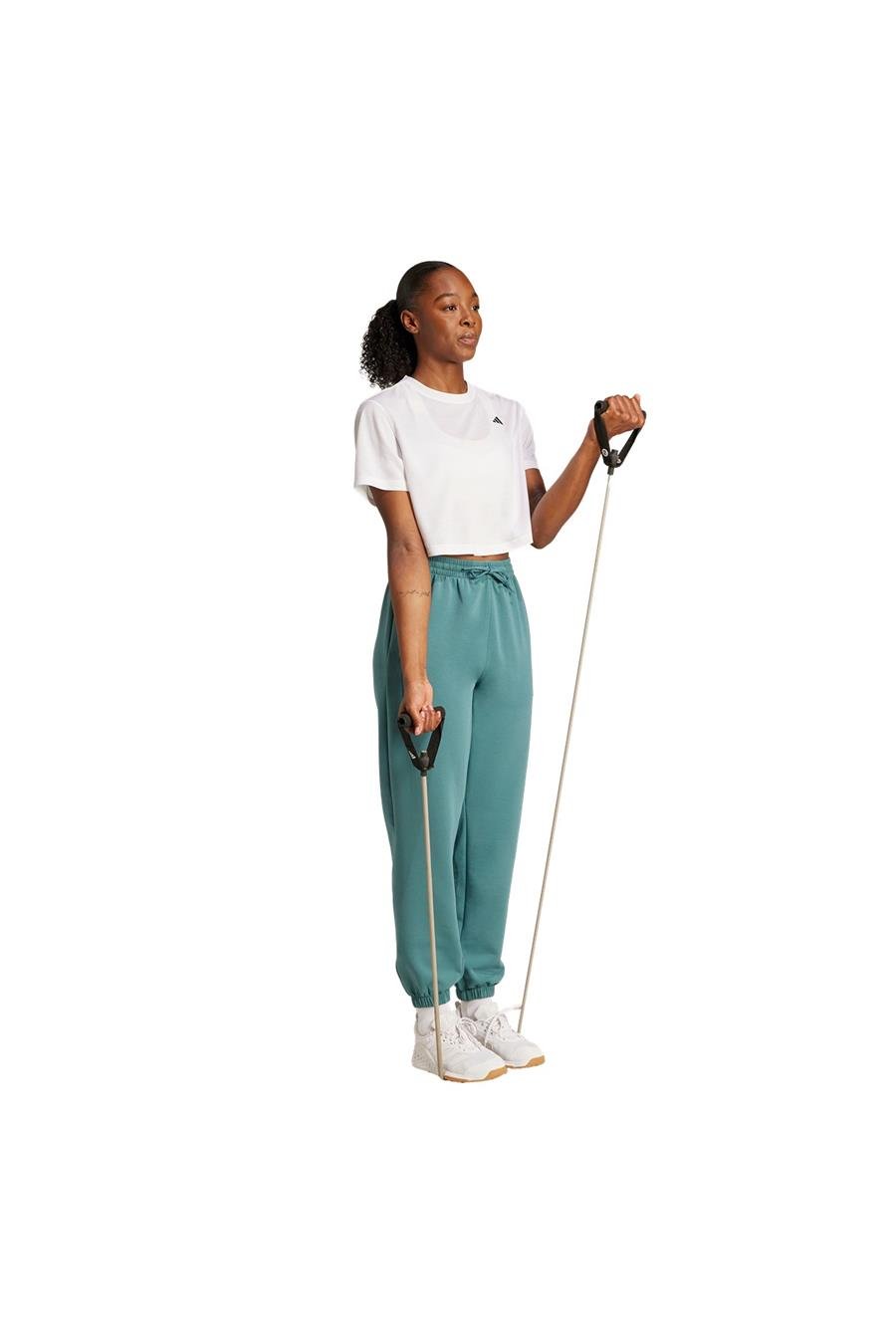 adidas Kadın  Yeşil  Eşofman Altı D4T KNIT PANT JX7336