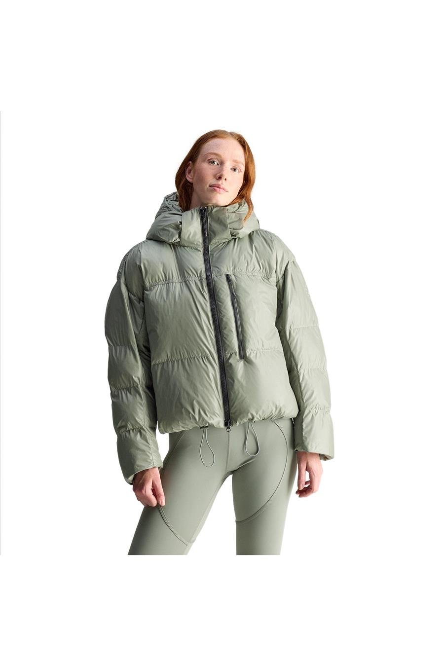 adidas  Kadın Yeşil  Mont aSMC SHORT PUF JX4339