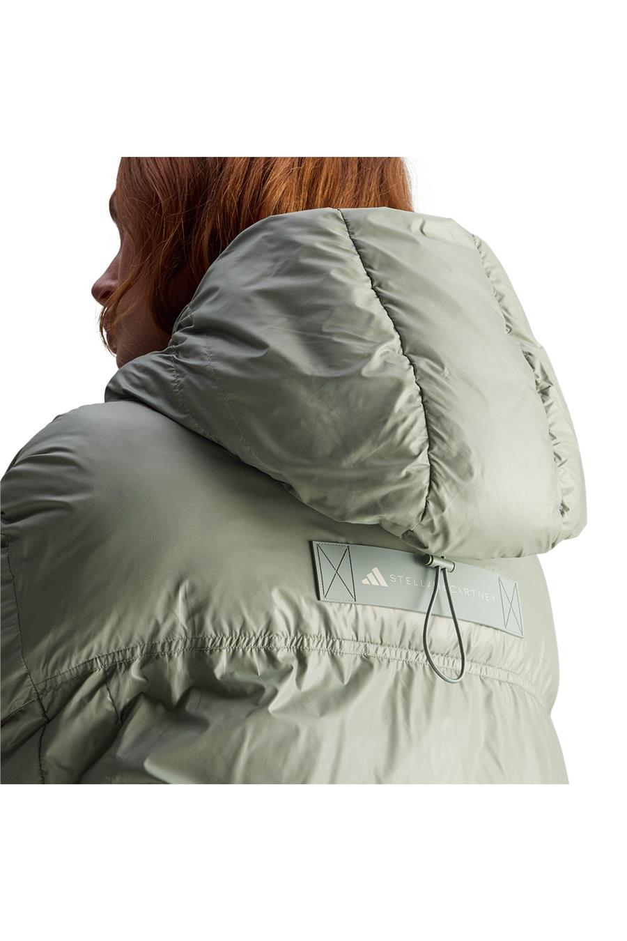 adidas  Kadın Yeşil  Mont aSMC SHORT PUF JX4339