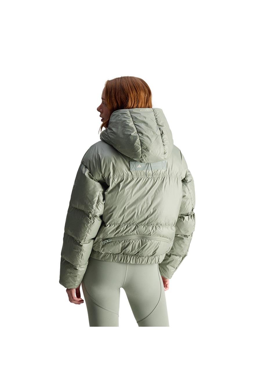 adidas  Kadın Yeşil  Mont aSMC SHORT PUF JX4339