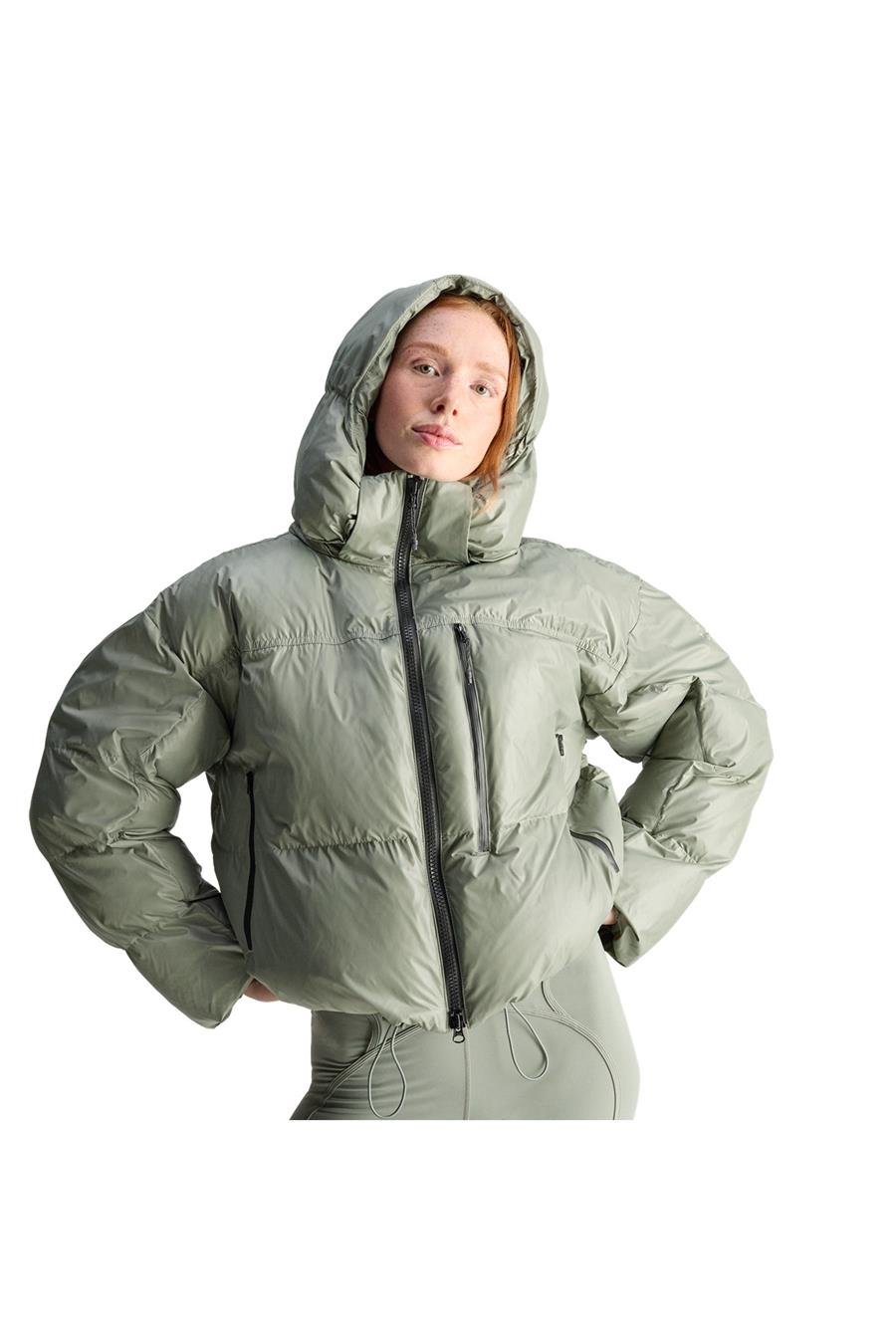 adidas  Kadın Yeşil  Mont aSMC SHORT PUF JX4339