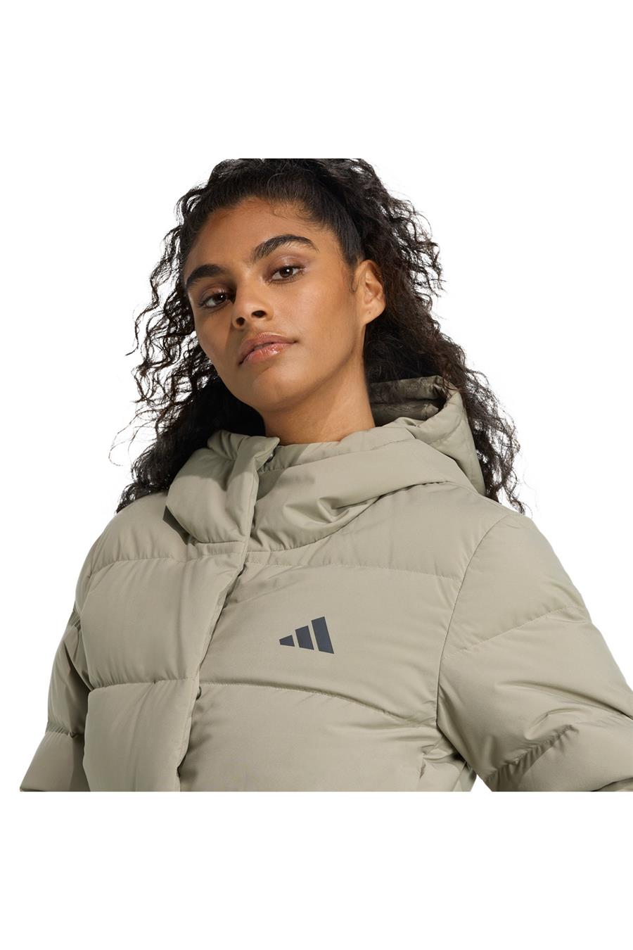 adidas Kadın  Yeşil  Mont W HELIONIC HD J JX3027