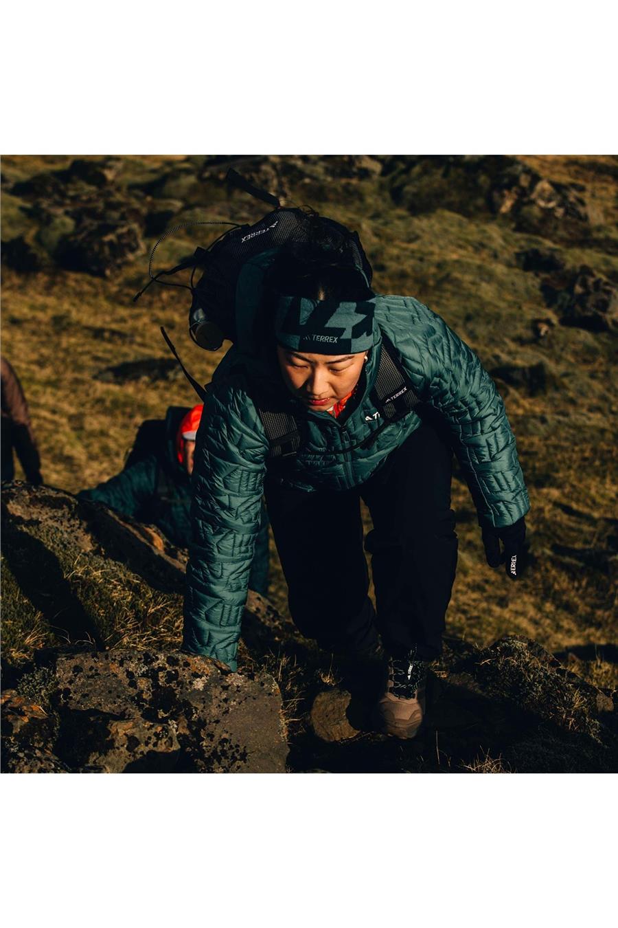 adidas Kadın  Yeşil  Mont W XPR LF HO JKT JL9806