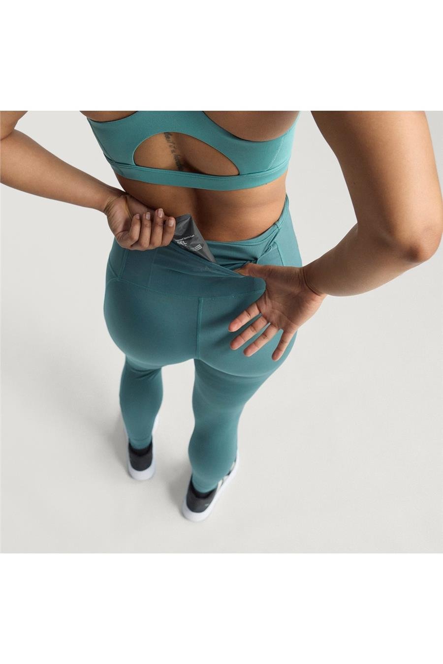 adidas  Kadın Yeşil  Tayt Adizero E 1/1 L JM8290