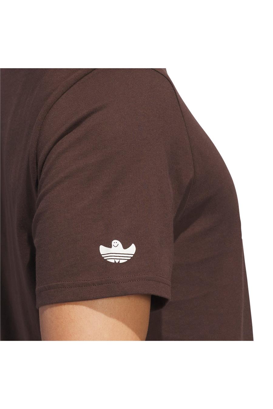 adidas Kahverengi Erkek   T-Shirt SHMOO G TEE 3 JC7651