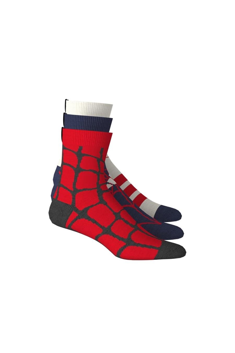 adidas  Kırmızı  Çorap LK MRVL SM 3PP KA9880