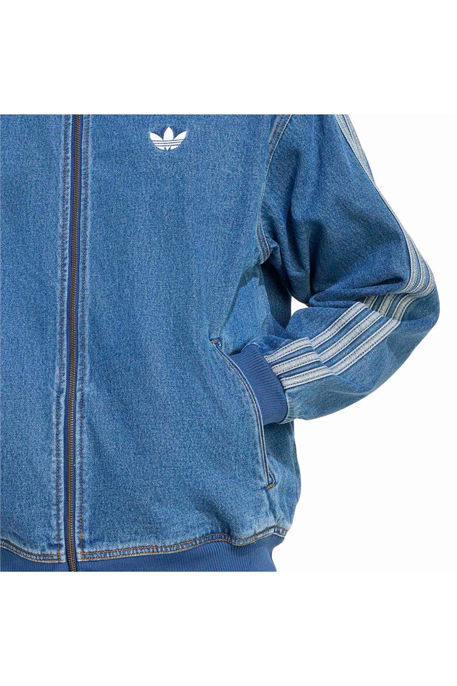 adidas Lacivert  Erkek  Ceket DENIM FB TT KD1517