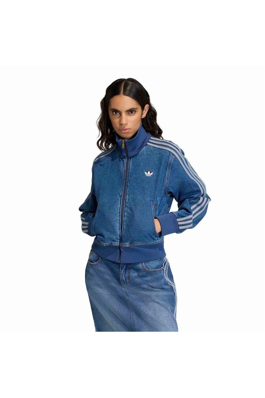 adidas Lacivert  Kadın  Ceket FIREBIRD TT D KD2913