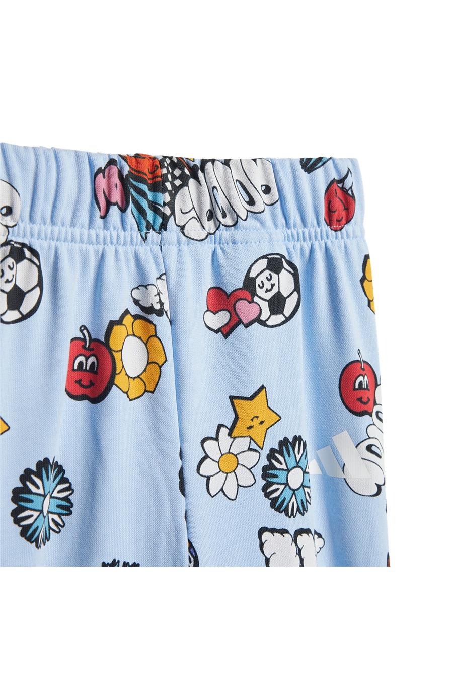 adidas Mavi  Bebek  Eşofman I FUN AOP JOG JI6236 Mavi  Bebek  Eşofman I FUN AOP JOG JI6236