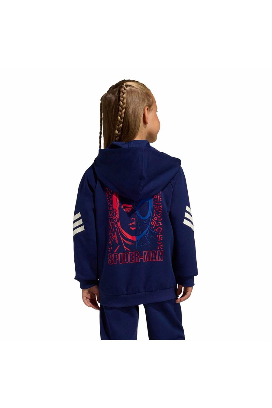 adidas Mavi  Çocuk  Ceket LK MRVL SM TT JZ3571