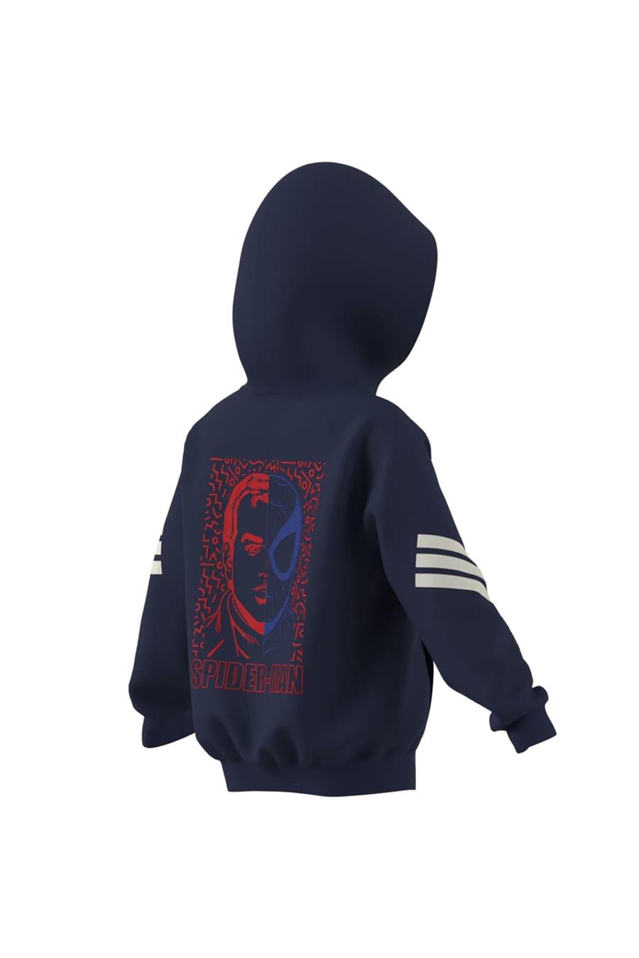 adidas Mavi  Çocuk  Ceket LK MRVL SM TT JZ3571