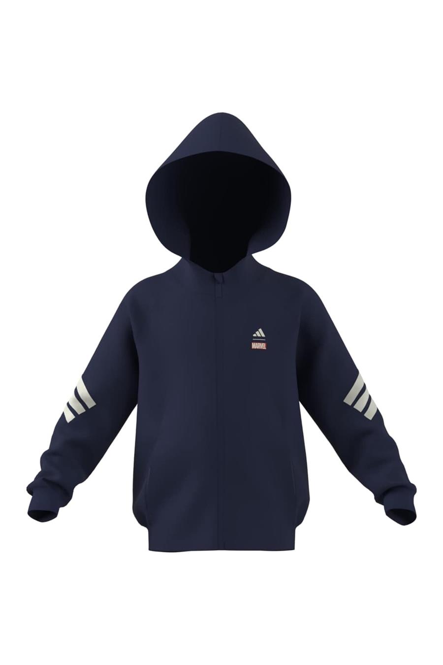 adidas Mavi  Çocuk  Ceket LK MRVL SM TT JZ3571