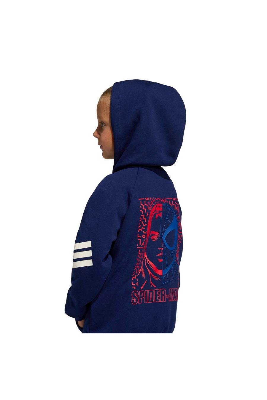 adidas Mavi  Çocuk  Ceket LK MRVL SM TT JZ3571