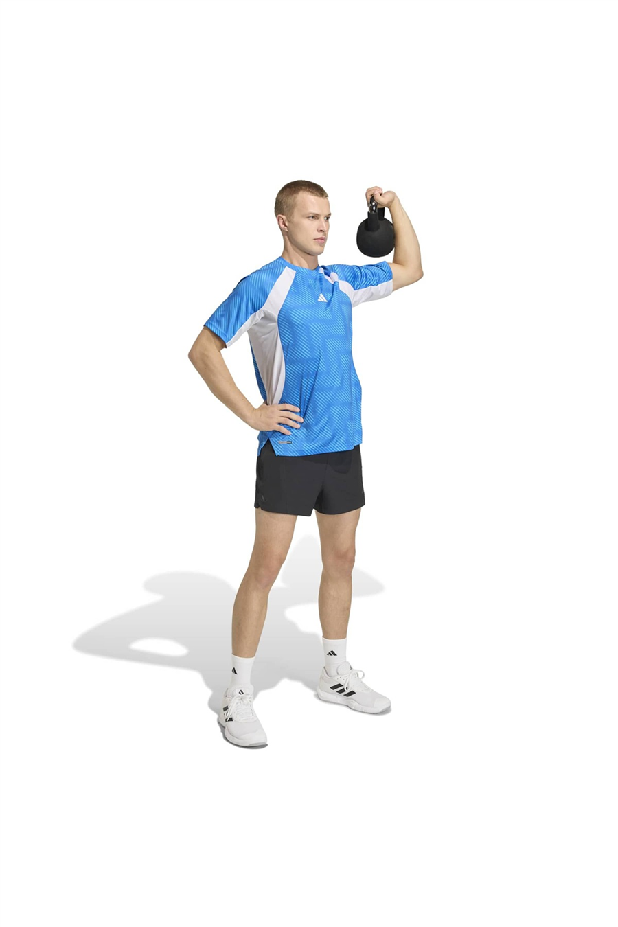 adidas Mavi  Erkek  T-shirt TECH TEE Q2 KE2255