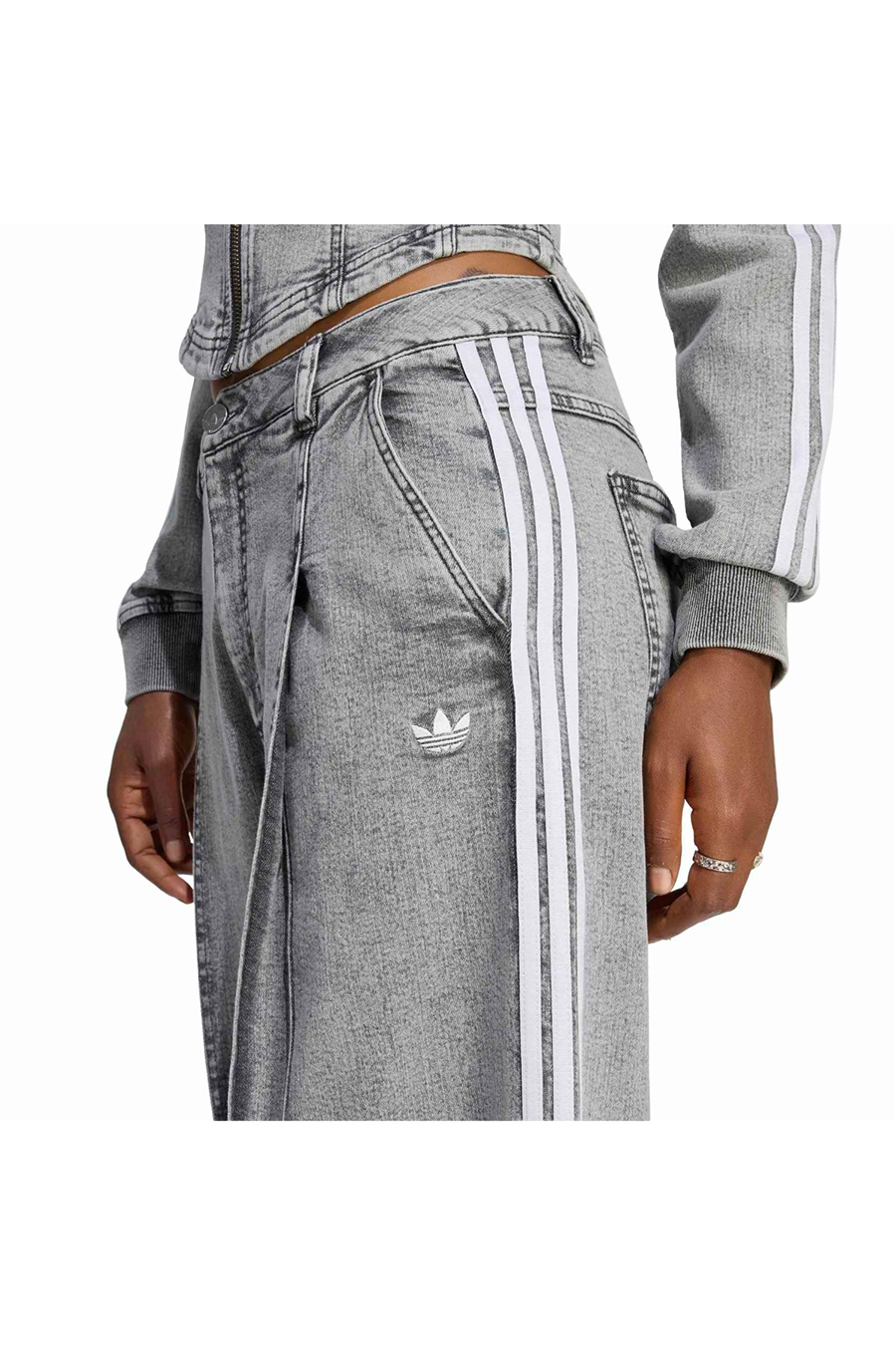 adidas Mavi  Kadın  Eşofman Altı DENIM WL PANTS LF3777