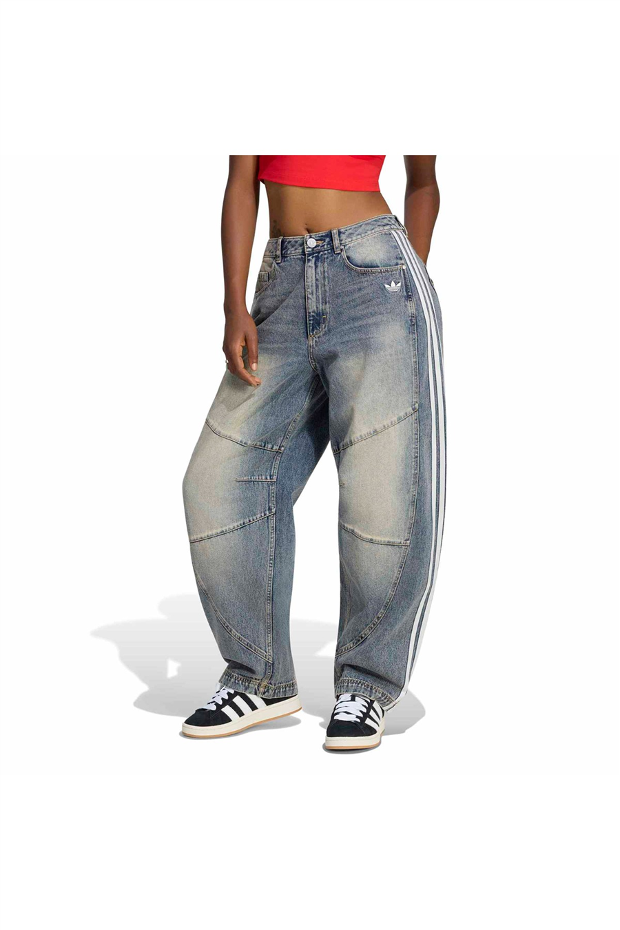adidas Mavi  Kadın  Kot Pantolon DENIM BARREL LE8303